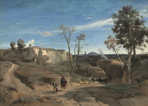 La Cervara, the Roman Campagna, Corot