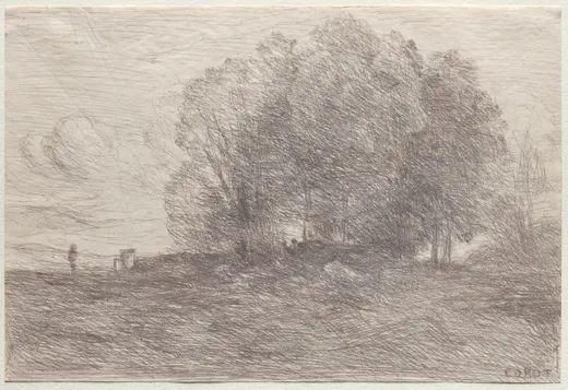 Group of Trees, Corot