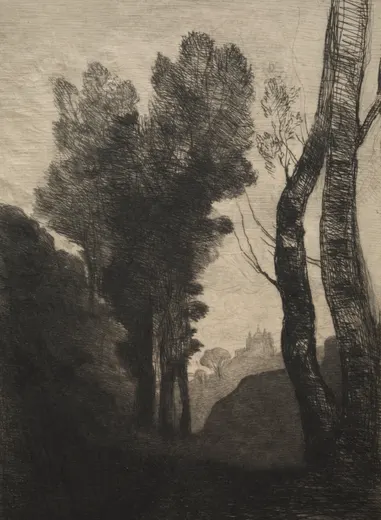 Environs of Rome, Corot