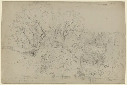 Le Martinet near Montpellier, Corot