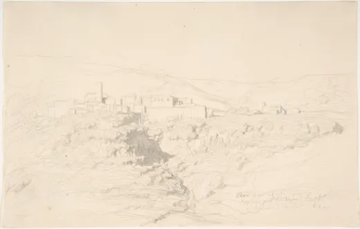 View of Nemi, Corot