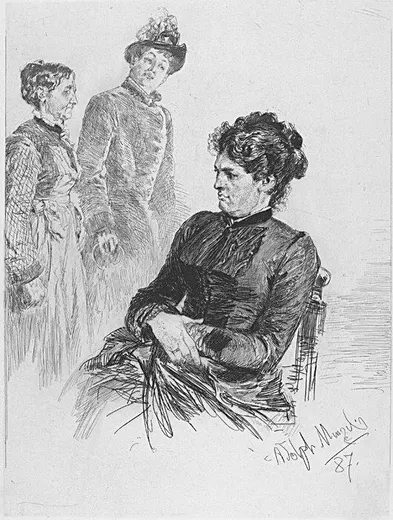 Stille Teilnahme, Menzel