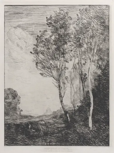 Souvenir of Italy (Souvenir d'Italie), Corot