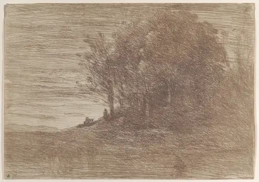 The Woods of the Hermit (Le Bois de l'ermite), Corot