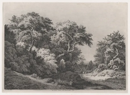 The Edge of the Woods, near Rambouillet, Bléry